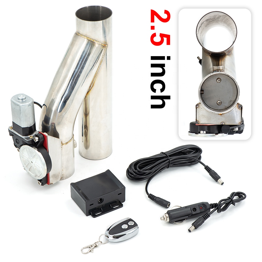 Exhaust Dump Valve With Wireless Remote - Universal Stainless Steel 2,2.25,2.5,2.75,3 
