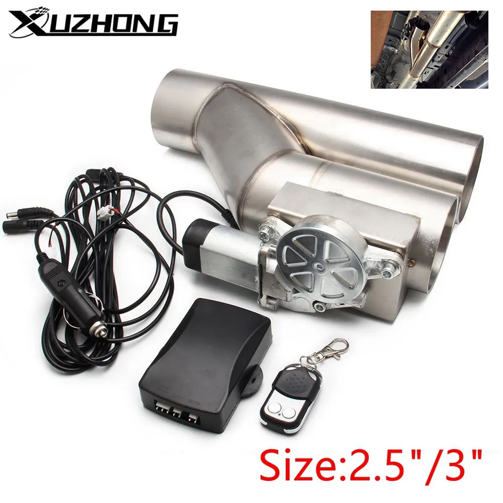 Exhaust Dump Valve With Wireless Remote - Universal 2.5'' 3