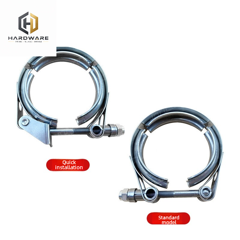 Eplus Car 304 Stainless Steel  - Exhaust V Band Clamp Flange Kit Stainless review and price