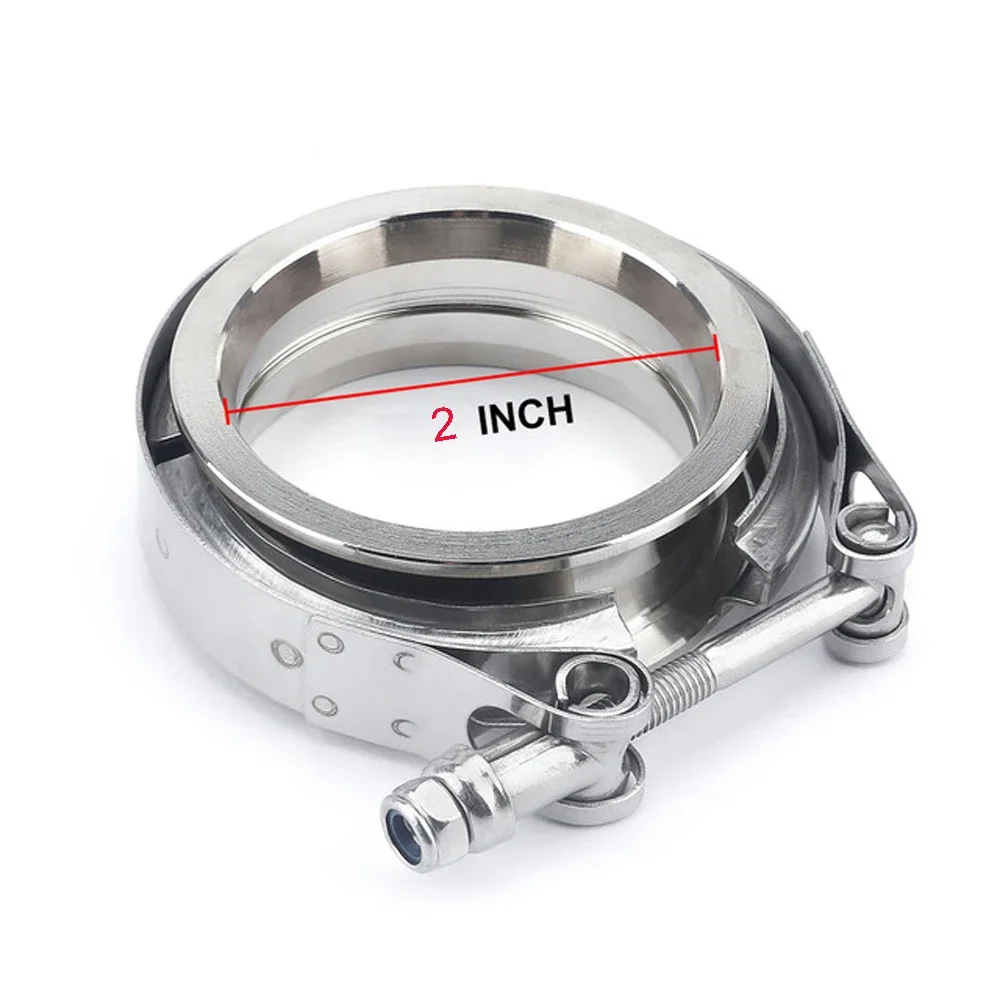 Stainless Steel Male Female Fl - Exhaust V Band Clamp Flange Kit Stainless review and price