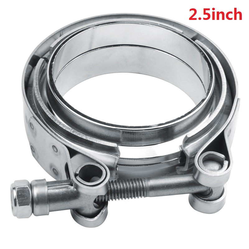 1set 2.5 Inch 63.5mm Male/Fema - Exhaust V Band Clamp Flange Kit Stainless review and price