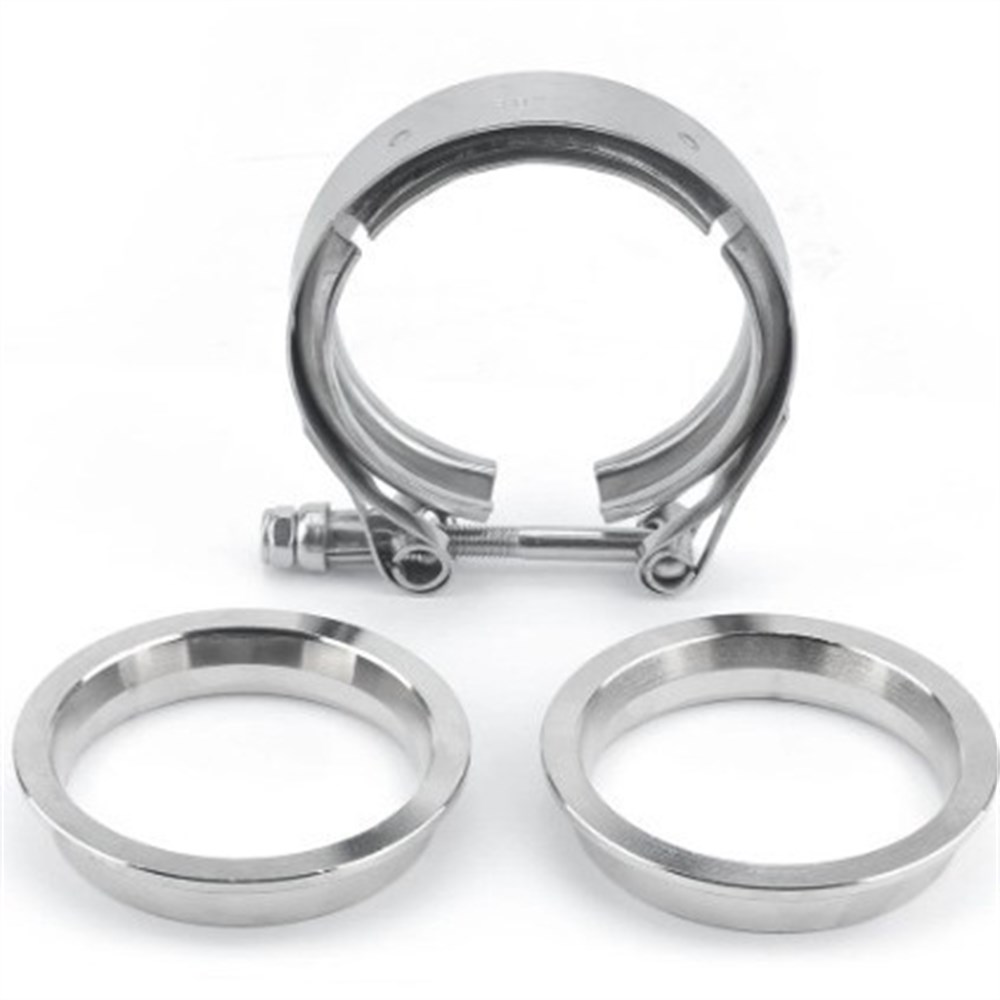 304 Stainless Steel V Band Cla - Exhaust V Band Clamp Flange Kit Stainless review and price