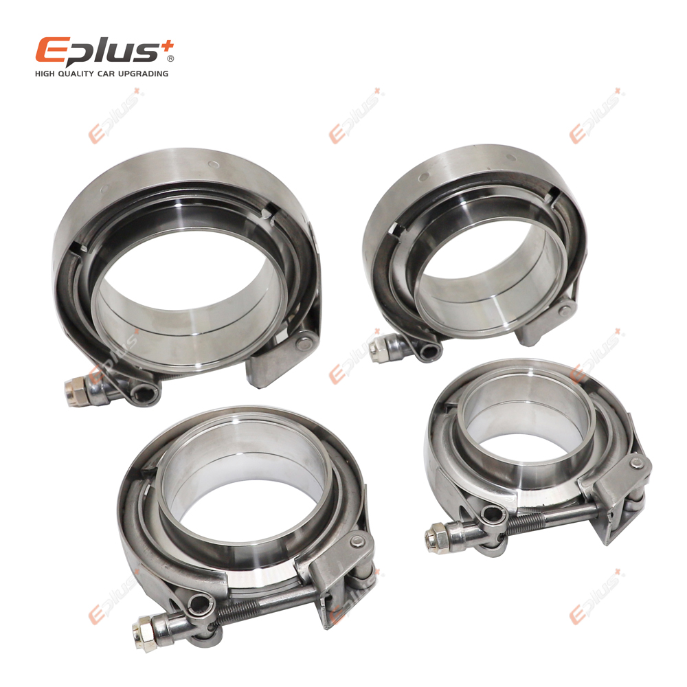 304 Stainless Steel Car V Band - Exhaust V Band Clamp Flange Kit Stainless review and price