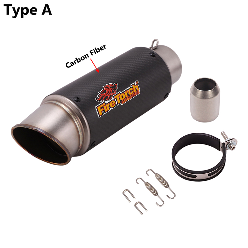 Universal 51MM Motorcycle Exha - Exhaust Muffler Stainless Steel Universal review and price