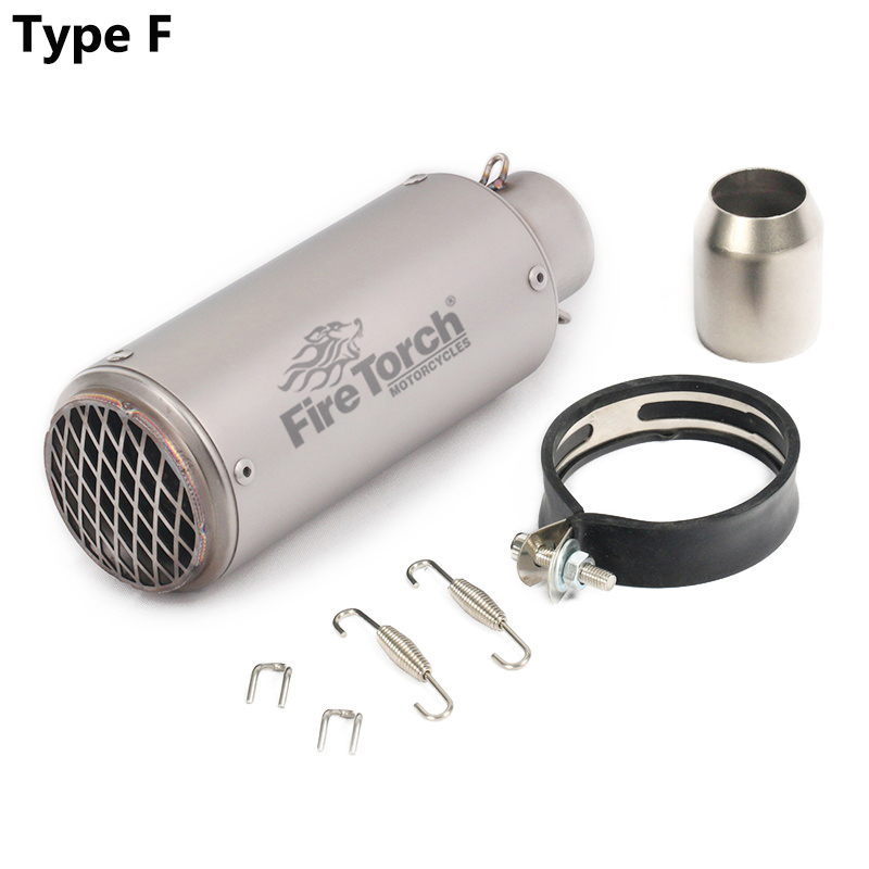 Universal 51MM Motorcycle Exha - Exhaust Muffler Stainless Steel Universal review and price