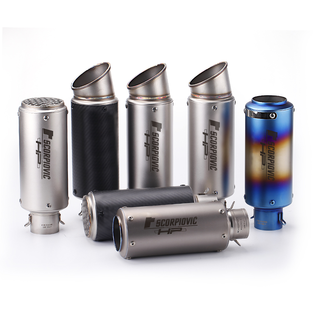 Universal motorcycle exhaust m - Exhaust Muffler Stainless Steel Universal review and price