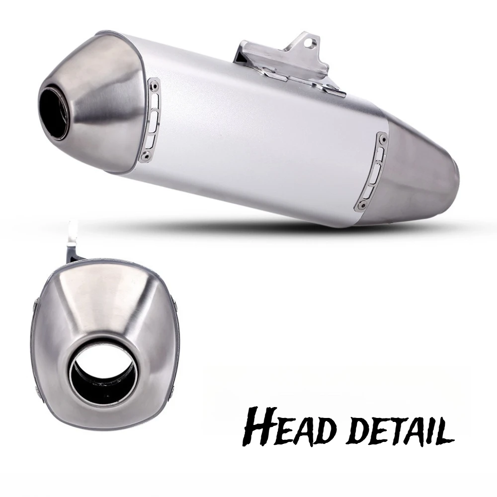 51mm Universal Motorcycle Exha - Exhaust Muffler Stainless Steel Universal review and price