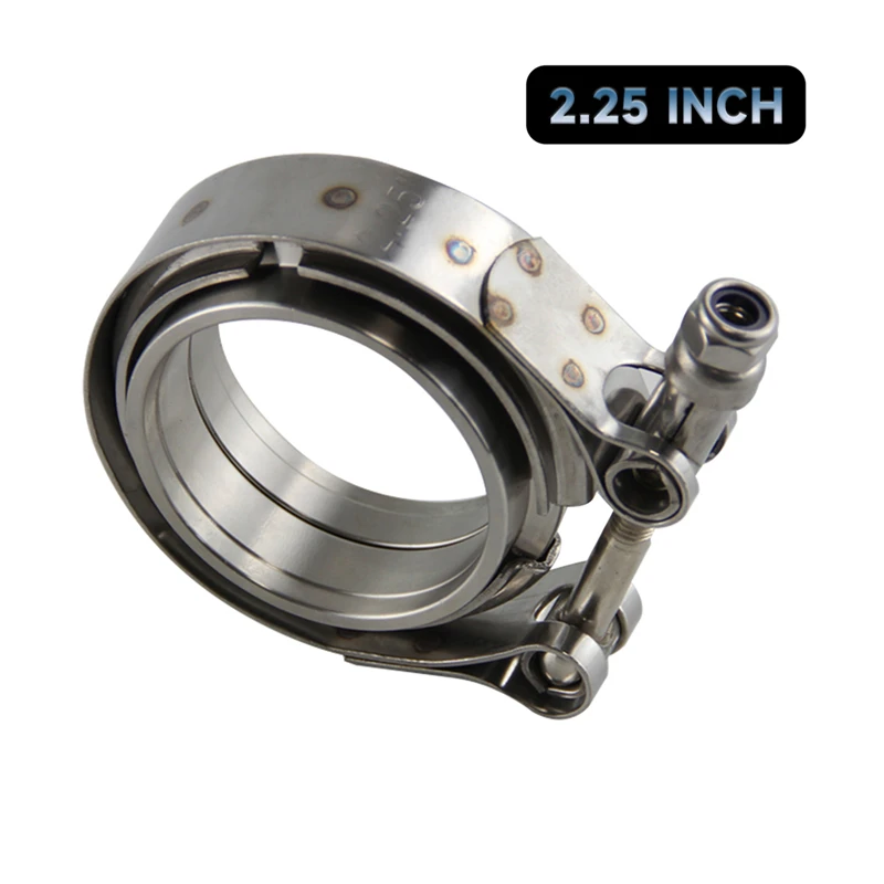 57mm Turbo Exhaust Downpipe Ki - Exhaust V Band Clamp Flange Kit Stainless review and price