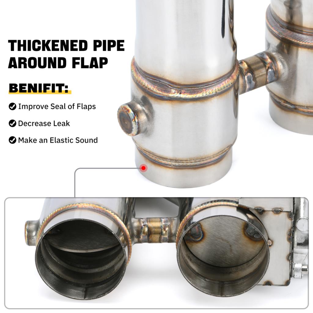Universal Stainless Steel 304  - Exhaust Dump Valve With Wireless Remote review and price