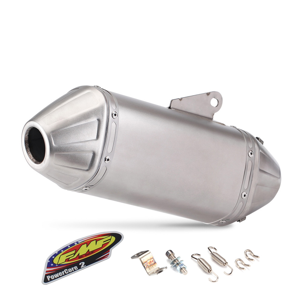 51mm Motorcycle FMF Exhaust Mu - Exhaust Muffler Stainless Steel Universal review and price