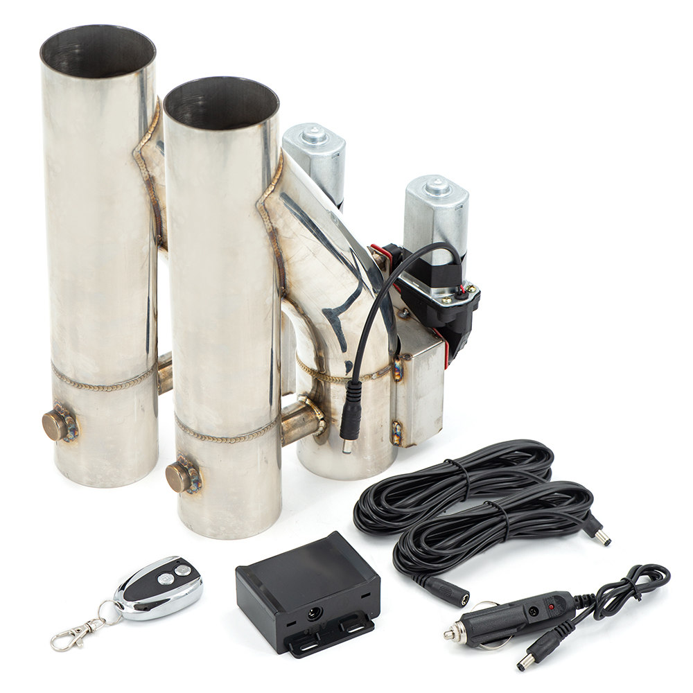 2Pcs Universal High Quality 2  - Exhaust Dump Valve With Wireless Remote review and price