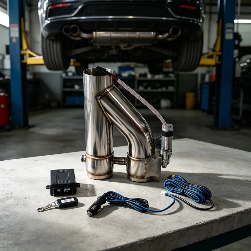 LK Upgraded Electric Dual Exha - Dual Exhaust Cutout Valve Y Pipe Stainless review and price