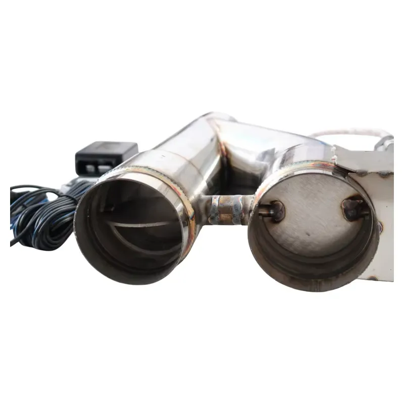 LK Upgraded Electric Dual Exha - Dual Exhaust Cutout Valve Y Pipe Stainless review and price