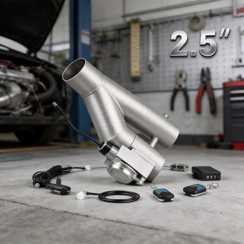 Stainless Steel Y Shape Dual E - Dual Exhaust Cutout Valve Y Pipe Stainless review and price