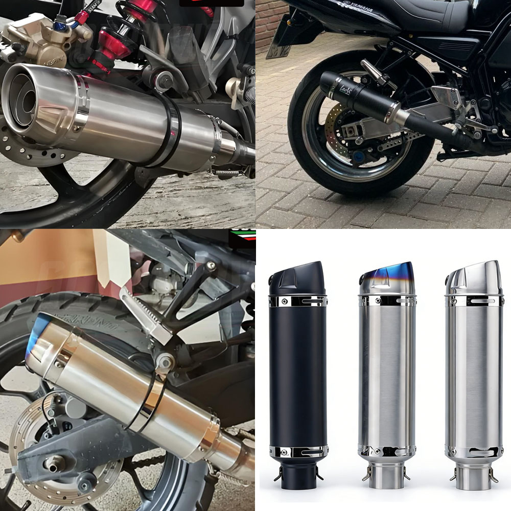 51mm Universal Motorcycle Exha - Exhaust Muffler Stainless Steel Universal review and price