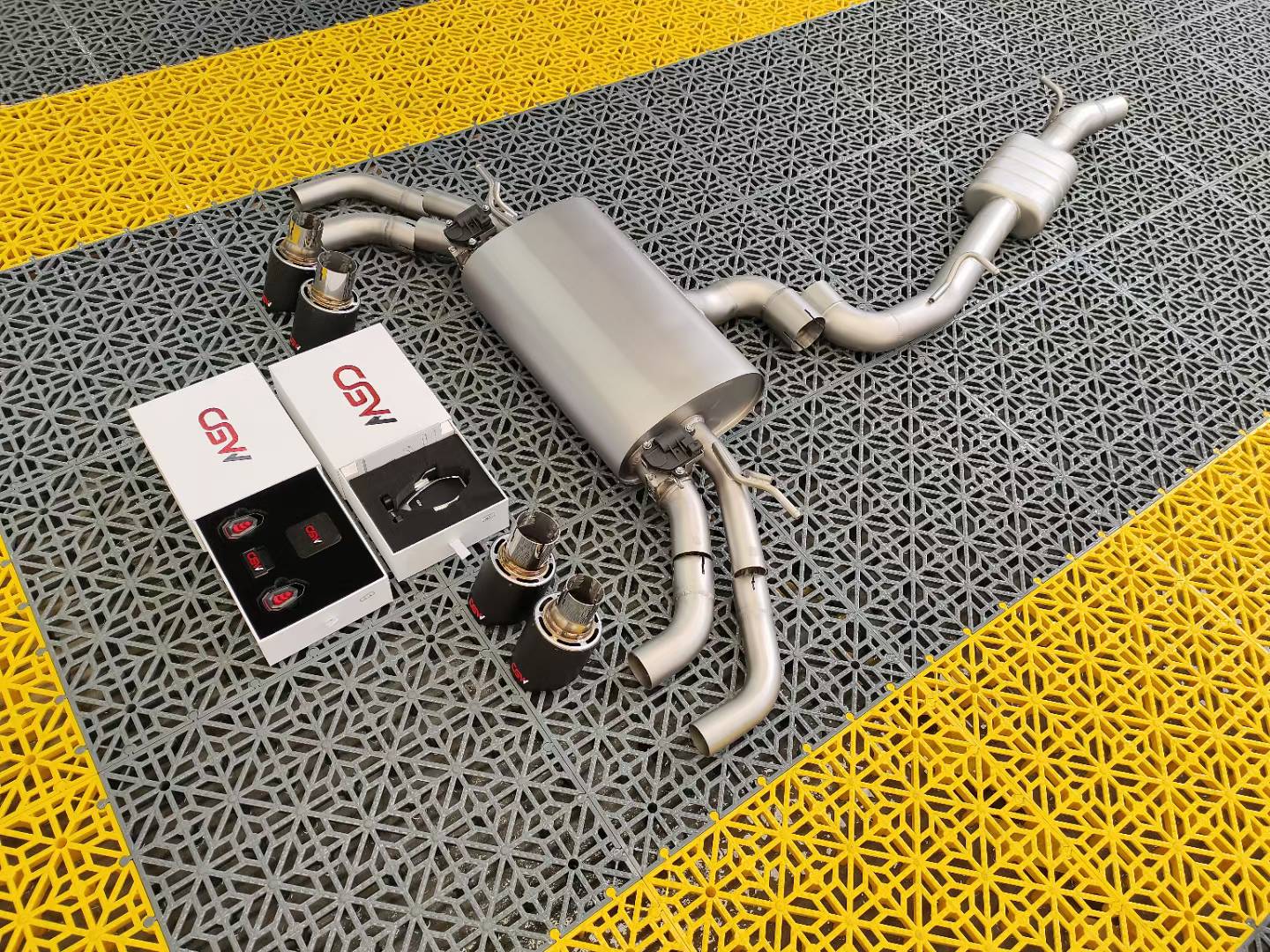 China Manufacturing Factory Wh - Exhaust Muffler Stainless Steel Universal review and price