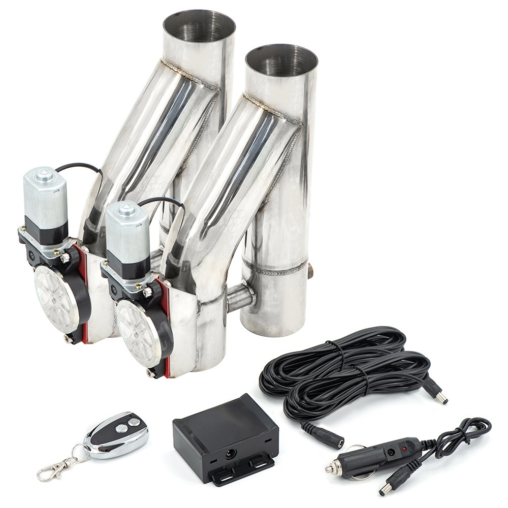 2Pcs Universal High Quality 2  - Exhaust Dump Valve With Wireless Remote review and price