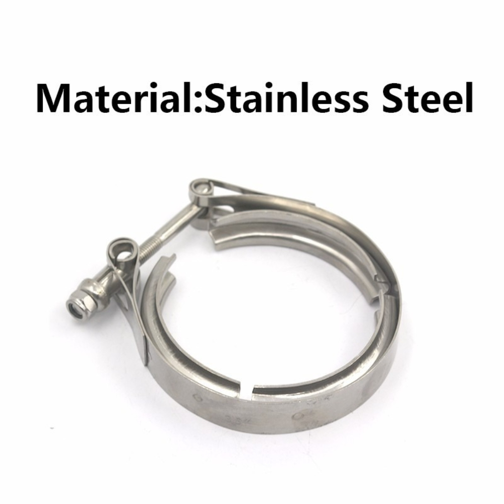 76mm Turbo Exhaust Vband V Cla - Exhaust V Band Clamp Flange Kit Stainless review and price