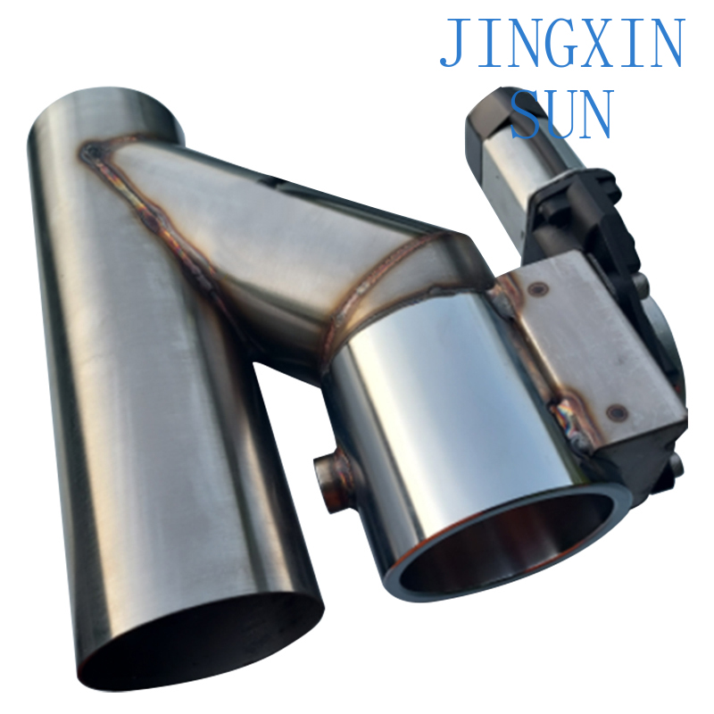 exhaust header pipe stainless  - Dual Exhaust Cutout Valve Y Pipe Stainless review and price