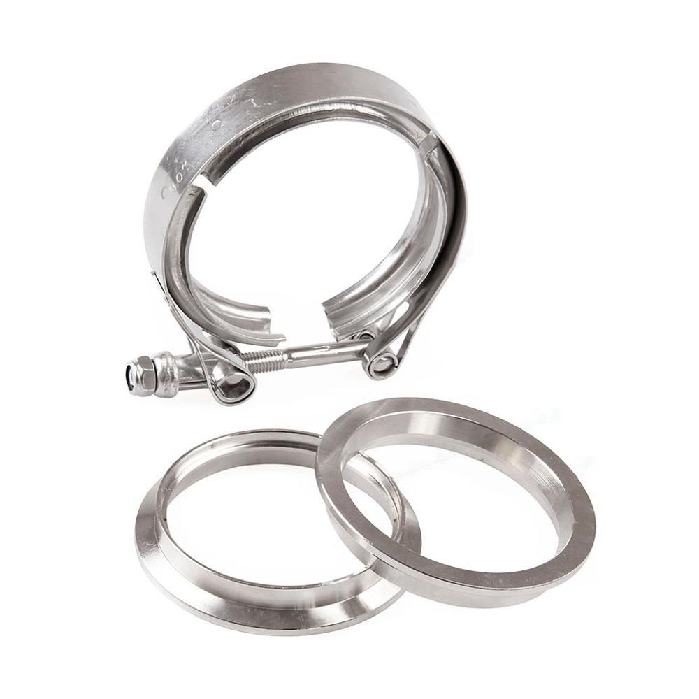 2.5/3 Inch Male/Female Ss304 V - Exhaust V Band Clamp Flange Kit Stainless review and price